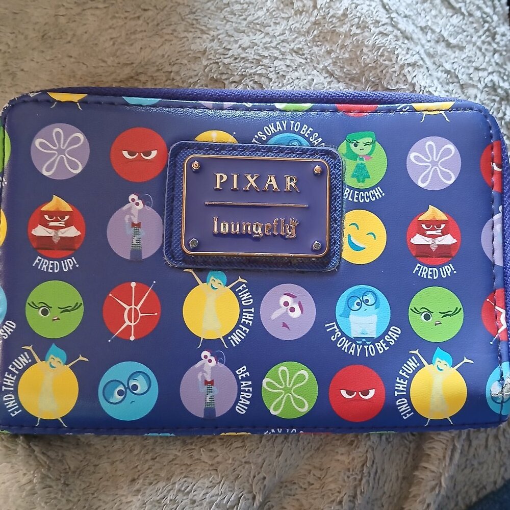 Disney's Pixar Inside Out Loungefly Wallet